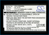 Battery For LG Cayman, LS840, LS840 Viper, Lucid, Lucid 4G, - vintrons.com