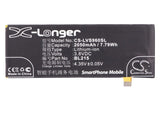 LENOVO BL215 Replacement Battery For LENOVO S960, S968T, VIBE X, - vintrons.com