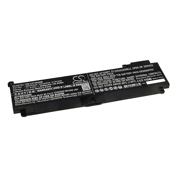 LENOVO 00HW024, 00HW025, 01AV405, 01AV406, 01AV407, SB10F46463, SB10J79004 Replacement Battery For LENOVO ThinkPad T460S, ThinkPad T470s, - vintrons.com