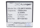 MOBISTEL BTY26183, BTY26183Mobistel/STD Replacement Battery For MOBISTEL Cynus F4, MT-7521B, MT-7521w, - vintrons.com