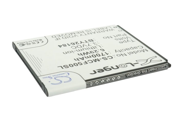 MOBISTEL BTY26184, BTY26184Mobistel/STD Replacement Battery For MOBISTEL Cynus F5, MT-8201B, MT-8201S, MT-8201w, - vintrons.com
