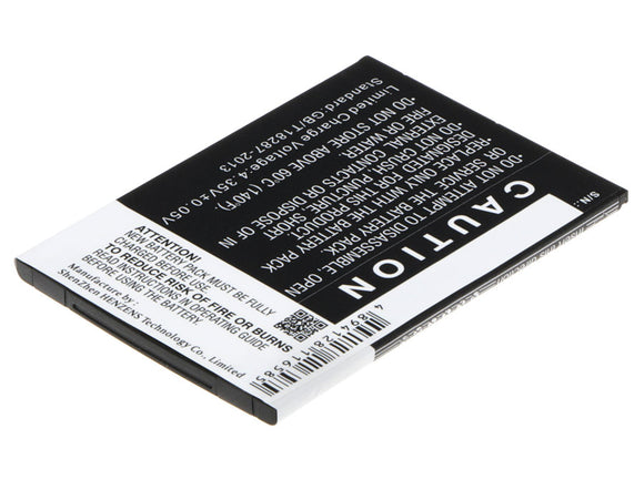 MOBISTEL 615080005069 Replacement Battery For MOBISTEL Cynus F9, Cynus F9 4G, F303-S, - vintrons.com