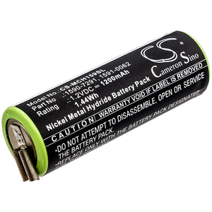 Moser ChroMini 1591 Battery Replacement For Moser ChroMini 1591, Ermila Bella 1590, - vintrons.com