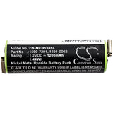 Moser ChroMini 1591 Battery Replacement For Moser ChroMini 1591, Ermila Bella 1590, - vintrons.com