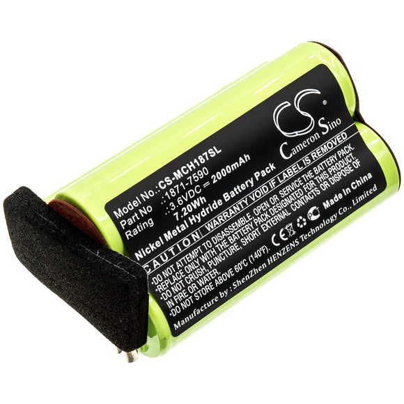 Battery For MOSER ChromStyle 1871, Super Cordless 1872 clipper, - vintrons.com