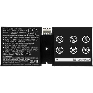 Battery For Microsoft Surface 1927, Surface Go 2, - vintrons.com