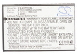 MOBISTEL BTY26186, BTY26186Mobistel/STD Replacement Battery For MOBISTEL Cynus T7, MT-600S, MT-600W, - vintrons.com