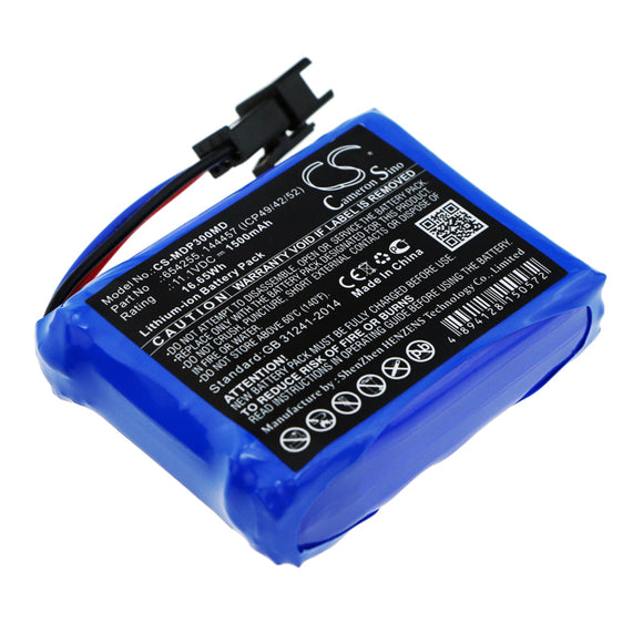 Battery For MEDCAPTAIN MP-30, MP-60, SYS-6010,