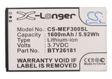 MOBISTEL BTY26181, BTY26181Mobistel/STD Replacement Battery For MOBISTEL Cynus F3, MT-7511, MT-7511S, MT-7511W, - vintrons.com