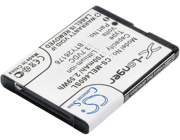 MOBISTEL BTY26176, BTY26176MOBISTEL/STD Replacement Battery For MOBISTEL EL460, EL460 Dual, - vintrons.com