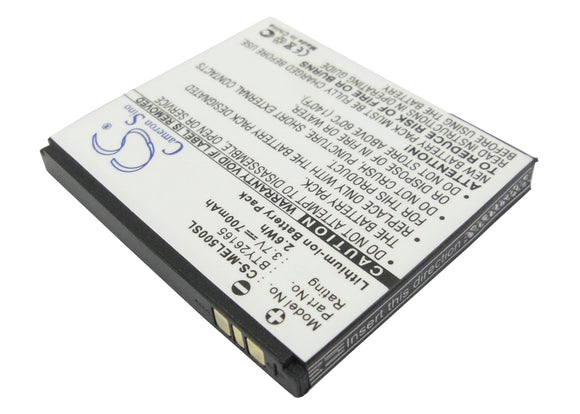 EMPORIA BTY26165 Replacement Battery For EMPORIA Elson EL500, Mobistel EL500, - vintrons.com