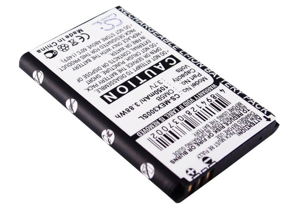 MOTOROLA OM5B Replacement Battery For MOTOROLA EX300, - vintrons.com