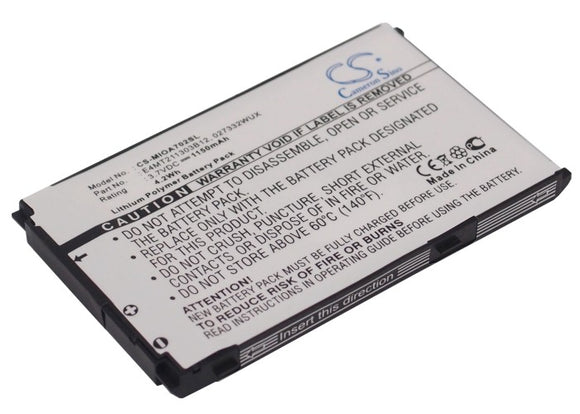 MITAC 027332WUX, 338937010133, E4MT211303B12 Replacement Battery For MITAC Mio A702, - vintrons.com