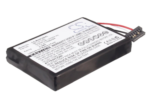 Battery For MEDION MD95157, MD95243, MD95300, MD96220 Mobile GPS, - vintrons.com