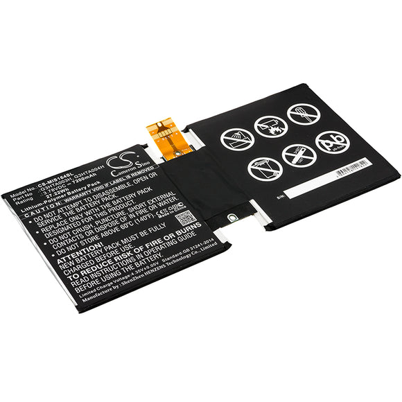 MICROSOFT G3HTA003H, G3HTA004H Replacement Battery For MICROSOFT MSK-1645, Surface 3 10.8