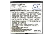 MOTOROLA YL456 Replacement Battery For MOTOROLA VE75, - vintrons.com