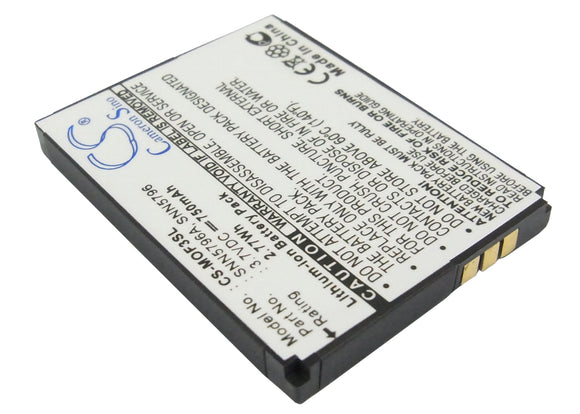 MOTOROLA BD50, SNN5796, SNN5796A Replacement Battery For MOTOROLA EM25, EM325, F3, F3C, - vintrons.com