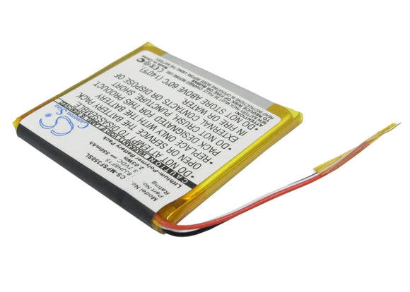 SANDISK 8JJH8F15 Replacement Battery For SANDISK Sansa Fuze 4GB, Sansa Fuze 8GB, - vintrons.com