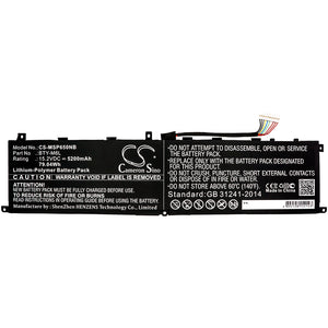 Battery For MSI GS65, P65, PS63, - vintrons.com