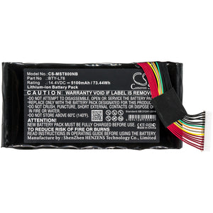 Battery For MSI GT62VR, GT62VR 6RD, GT62VR 6RD Dominator, - vintrons.com