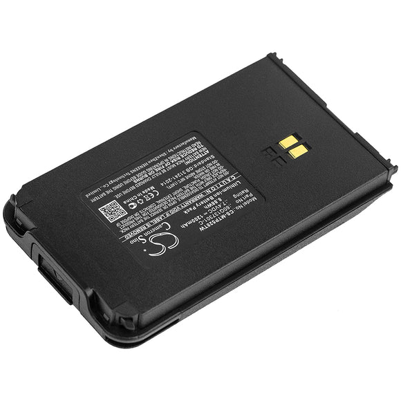 MOTOROLA 60Q137301-C Replacement Battery For MOTOROLA Clarigo SMP-508, Clarigo SMP-528, SMP-508, SMP-528, - vintrons.com