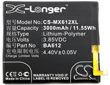 MEIZU BA612 Replacement Battery For MEIZU M5s, M5s Dual SIM, M5s Dual SIM TD-LTE, M612M, M612Q, - vintrons.com