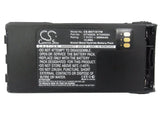 Battery For MOTOROLA MT1500, PR1500, XTS1500, XTS2500, (2000mAh / 15.0Wh) - vintrons.com