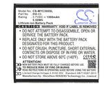 MYPHONE BM-03 Replacement Battery For MYPHONE C-Smart, Funky, - vintrons.com