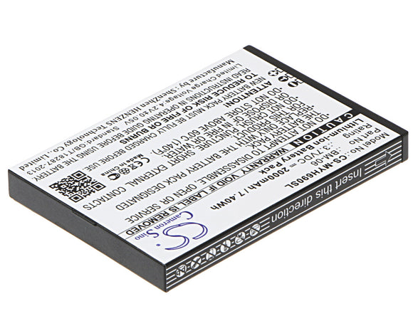 MYPHONE BM-06 Replacement Battery For MYPHONE Hammer Iron, H-Smart, - vintrons.com