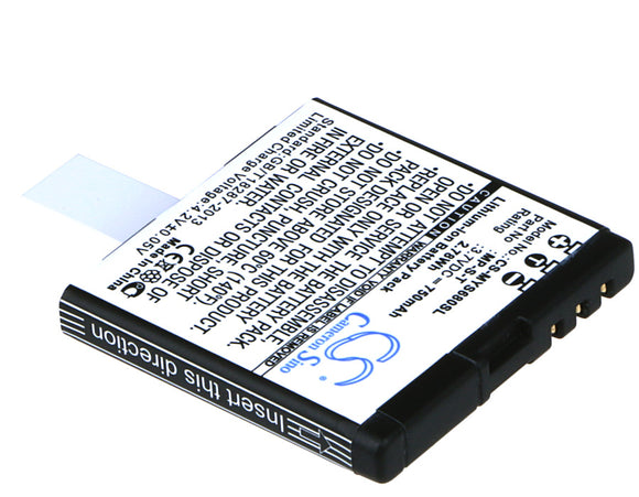 MYPHONE MP-S-T Replacement Battery For MYPHONE 6600, 6600 Free, 6600 Free XL, 6680, 6680 Share, - vintrons.com
