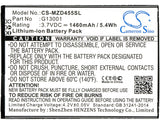 NAVON G13001 Replacement Battery For NAVON MD455, - vintrons.com