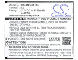 NAVON K3 Replacement Battery For NAVON Mizu MZT001, - vintrons.com