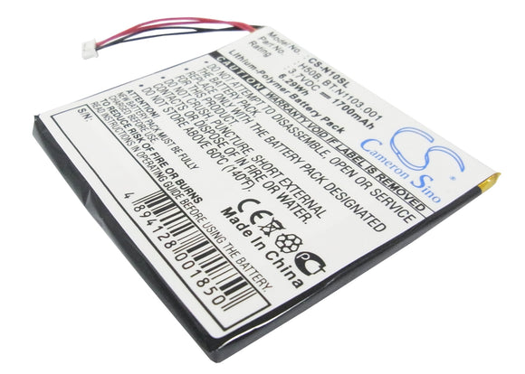 ACER H50B, SX042, / FUJITSU H50B, SX042, / GATEWAY H50B, SX042 Replacement Battery For ACER N10, / FUJITSU Loox 600, / GATEWAY 100X, - vintrons.com