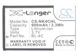 Battery For BBK i267, i508, i509, i518, i531, i606, K203M, V205, V206, - vintrons.com