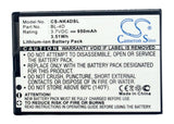 Battery For BLU Hero 2, / NGM Fred, / NOKIA E5, E5-00, E7, E7-00, N8, - vintrons.com