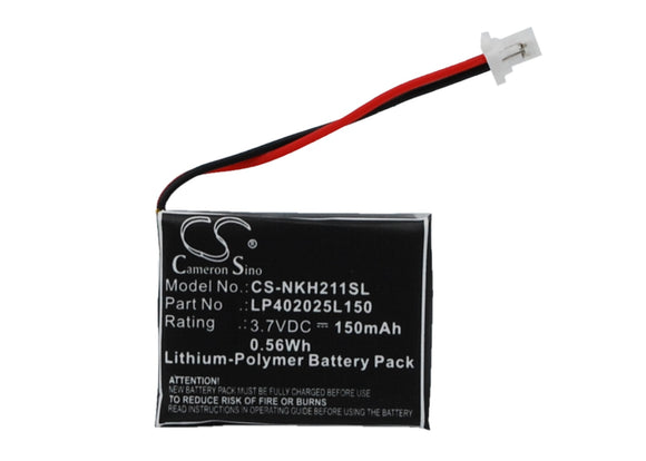 NOKIA LP402025L150 Replacement Battery For NOKIA HS-21W, - vintrons.com