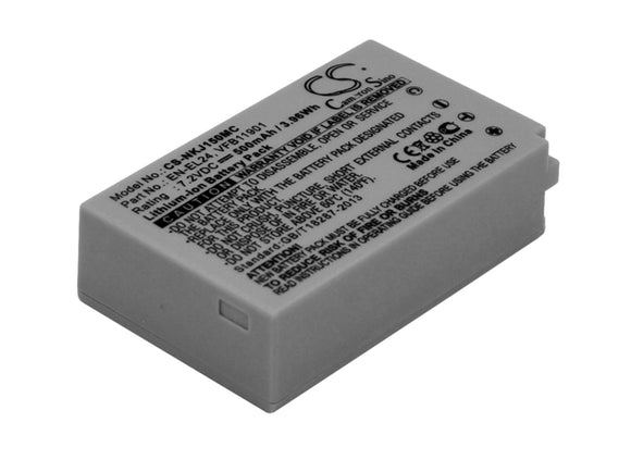 NIKON EN-EL24, VFB11901 Replacement Battery For NIKON 1 J5, - vintrons.com