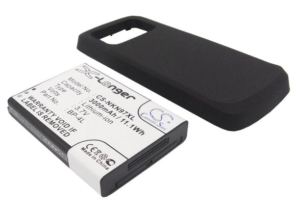 Battery For NOKIA N97, (3000mAh / 11.1Wh) - vintrons.com