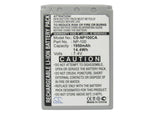 CASIO NP-100, NP-100L Replacement Battery For CASIO Exilim Pro EX-F1, Exilim Pro EX-F1BK, - vintrons.com