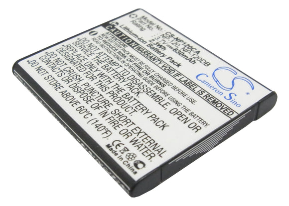 Battery For CASIO Exilim EX-EX-S200BK, Exilim EX-S200, - vintrons.com