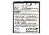 1800mAh Battery For CASIO Exilim EX-FC300S, Exilim EX-H30, - vintrons.com