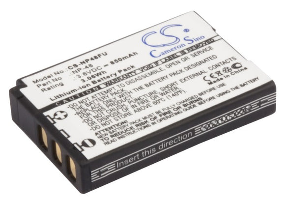 FUJIFILM NP-48 Replacement Battery For FUJIFILM XQ1, XQ2, - vintrons.com