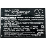 Battery For AGFA DV-5000G, DV-5000Z, DV-5580Z, OPTIMA 1338mT, - vintrons.com