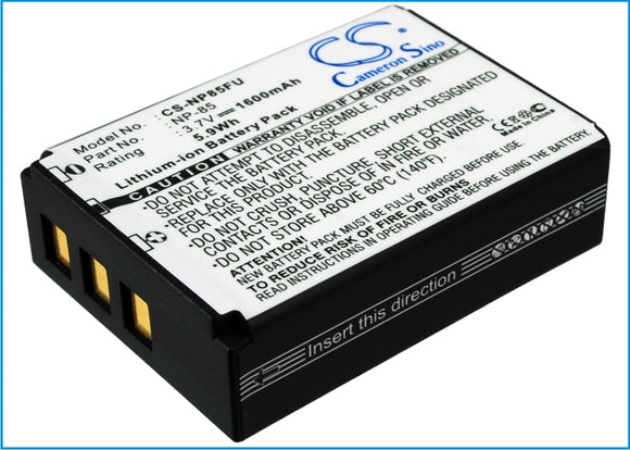 Battery For FUJIFILM Finepix F305, FinePix SL1000, Finepix SL240, - vintrons.com