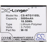 NETGEAR 308-10019-01, W-10, / TELSTRA W-10 Replacement Battery For NETGEAR MR1100, NightHawk M1, / TELSTRA M1, MR1100, - vintrons.com