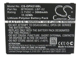 Battery For OPTICON H21, H21 1D, H21 1D alpha, H21 1D qwerty, H21 2, - vintrons.com