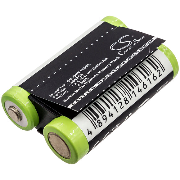 OPTELEC 469258, EP-1, LBL-00911A, RFD-01237 Replacement Battery For OPTELEC Compact Plus, Compact+, - vintrons.com