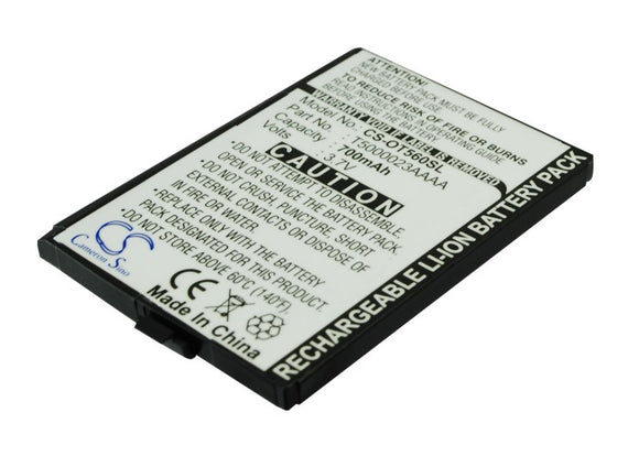 ALCATEL T5000023AAAA Replacement Battery For ALCATEL OT-C550, OT-C550A, OT-C560, OT-C560A, - vintrons.com