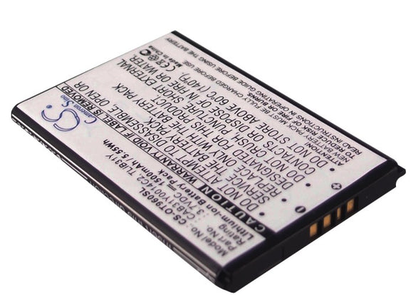 Battery For ALCATEL AUTHORITY, One Touch 955, One Touch 960, - vintrons.com