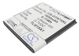 Battery For ALCATEL One Touch 975, One Touch 975N, OT-975, OT-975N, - vintrons.com